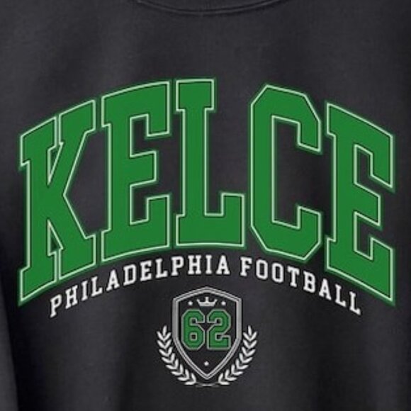 Jason Kelce Sweatshirt Retro Vintage NFL Chiefs Football Crewneck Fan Gift 05 - Picture 2 of 5